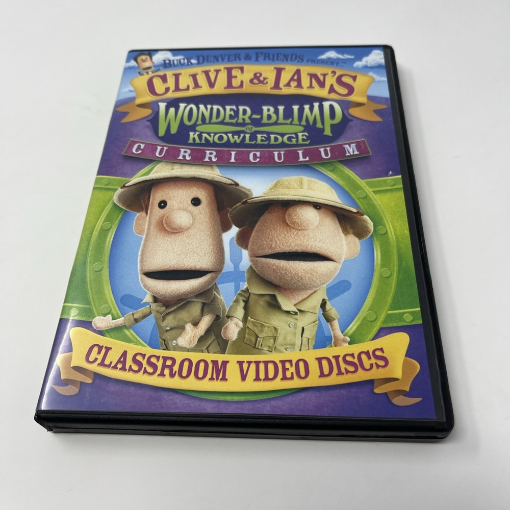 Clive And Ian's Wonder-Blimp of Knowledge Church Curriculum‎ DVD Set 4-Disc